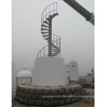 GFRP lighthouse tower beacon with solar powered led lantern for sale